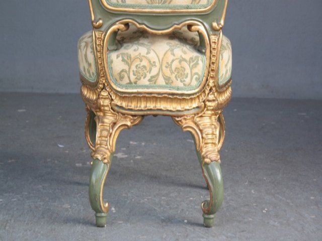 Six venitians dining chairs in 