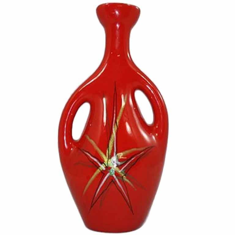 Vase Vallauris en céramique André Baud 50''s en vente