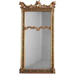 Vintage Early XIX th venetian gilt   roccoco mirror