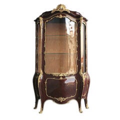 XIXth century vitrine by François Linke