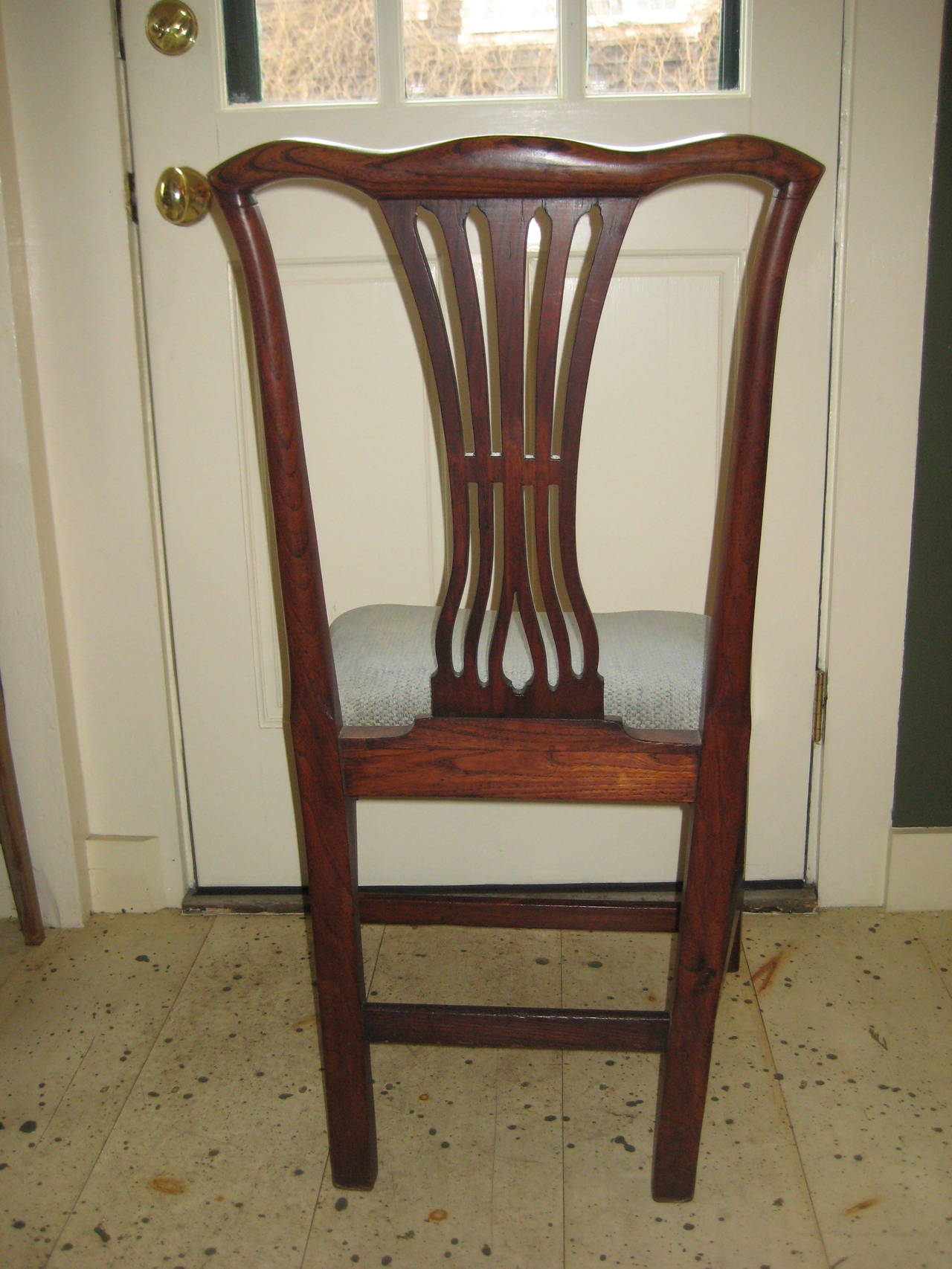British Chippendale Side Chair For Sale