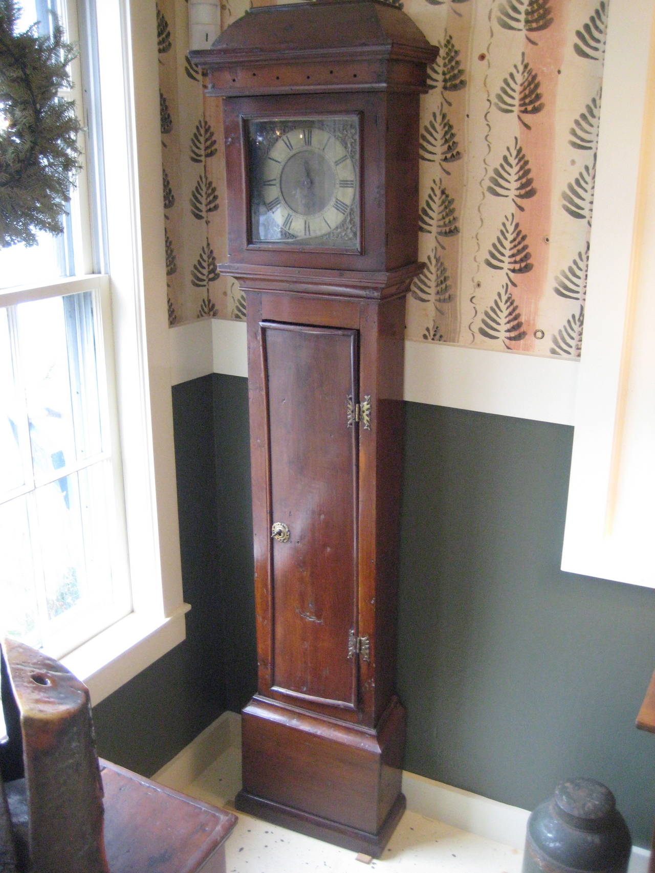 British Tall Case Clock For Sale