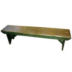 Antique Painted Bench