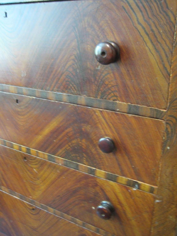 Large Grain Painted Chest of Drawers For Sale 1