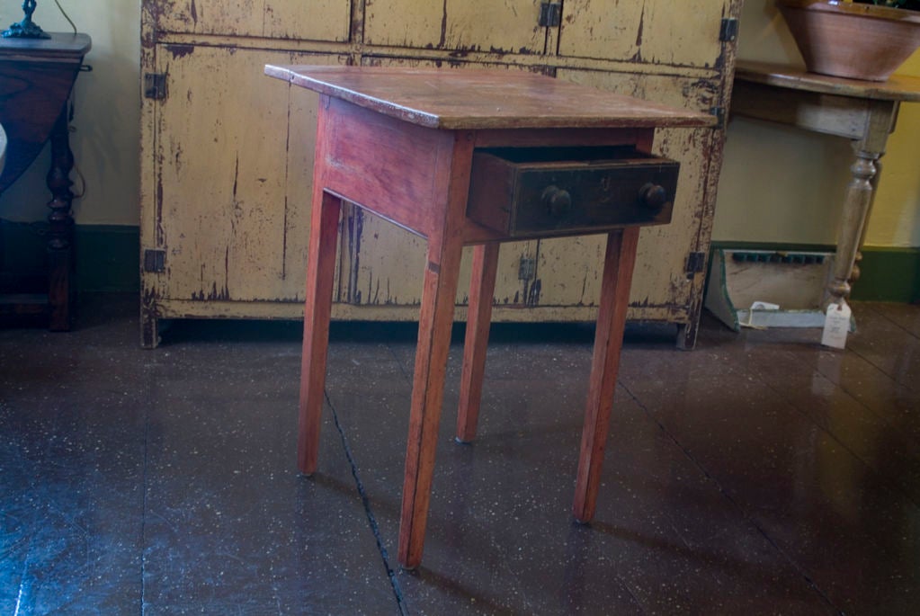 Painted Side Table