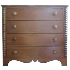 Pine Four Drawer Cottage Chest