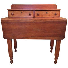 Antique Canadian Drop-Leaf Desk