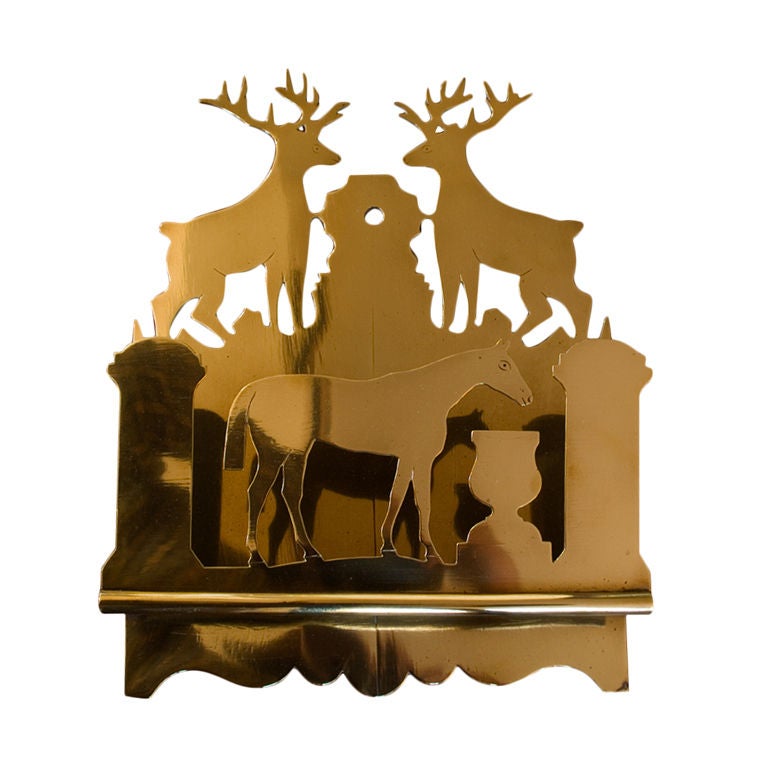 English Brass Letter Box