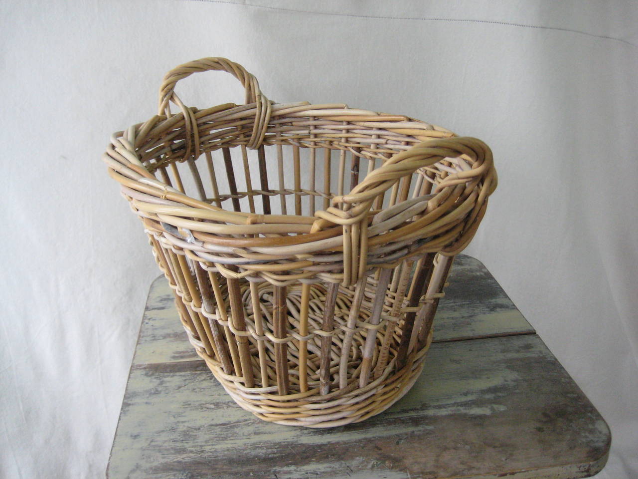 Folk Art Garden Basket