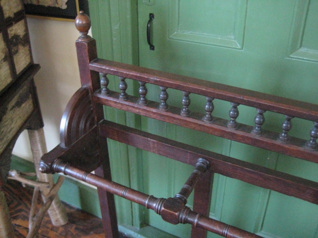 Turn of the 20th Century Edwardian Mahogany Walking Stick and Umbrella Stand For Sale 6