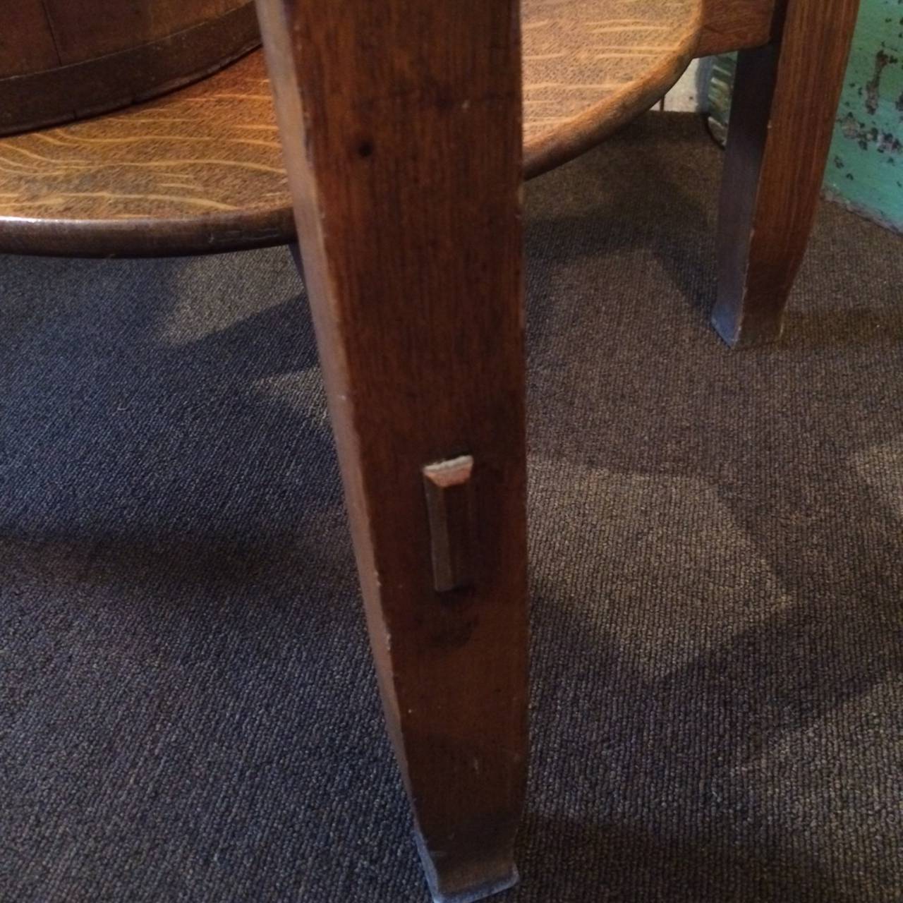 Stickley Brothers Lamp Table In Excellent Condition In Nantucket, MA