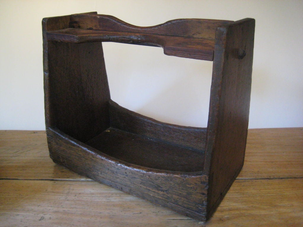 Canadian Wooden blacksmiths tray For Sale
