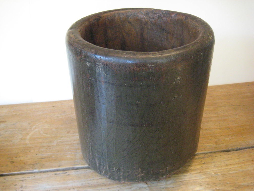 19th Century Treen wooden bucket