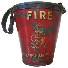 Antique Metal firebucket