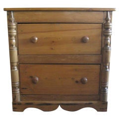 Antique Small Pine chest of drawers