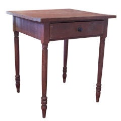 Painted Pine Side Table