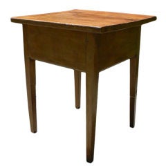 Butternut stand in original paint