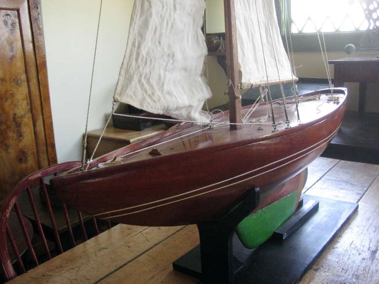 Antique American Pond Model In Good Condition For Sale In Nantucket, MA