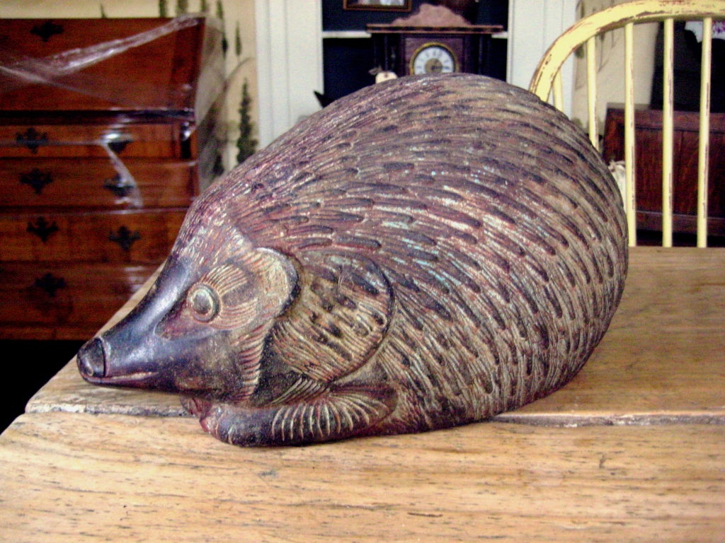English Bronze hedgehog