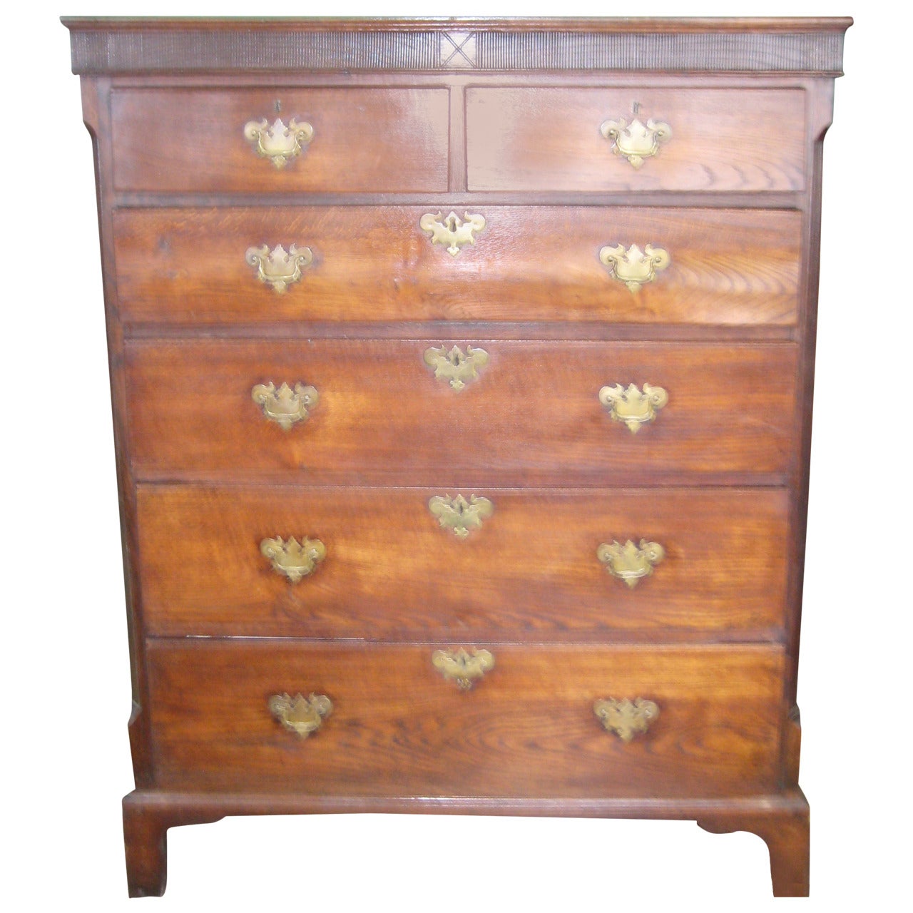 Antique Welch Oak Chest of Drawers