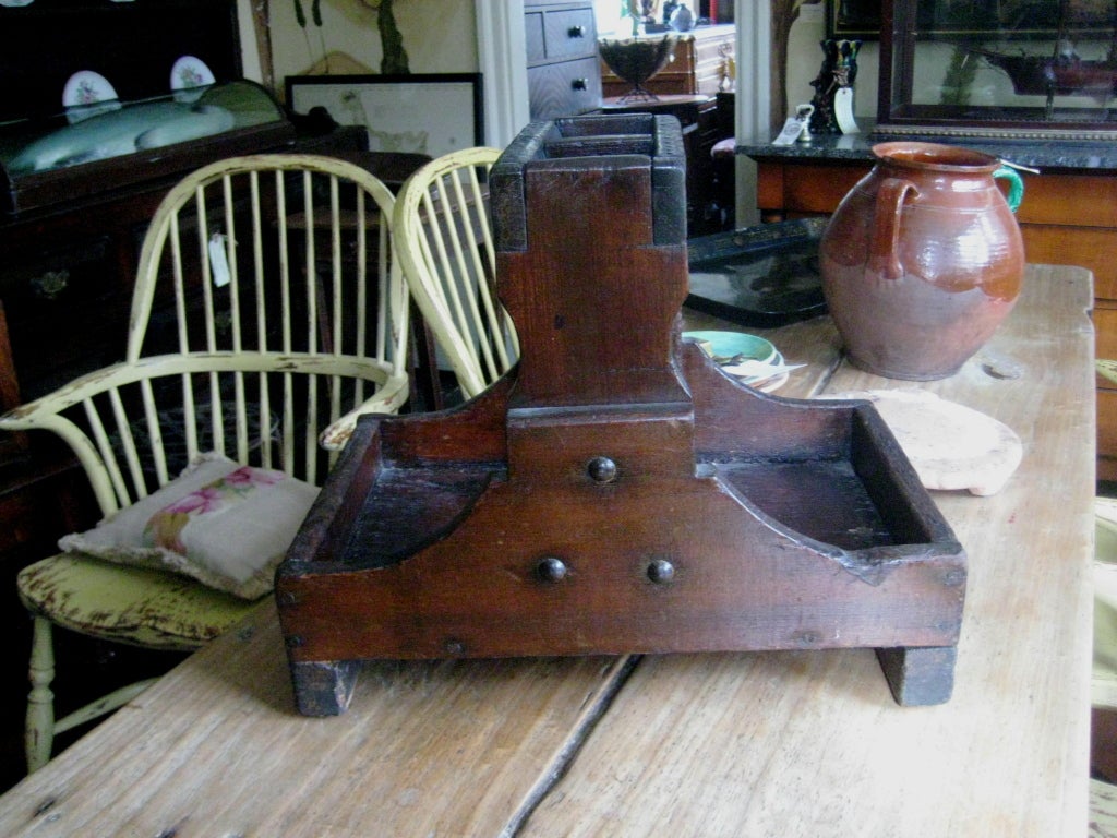 English Oak Carpenter's tray