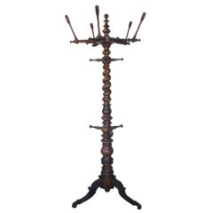 Antique Coat and hat rack