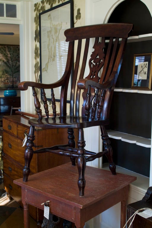 Mahogany Pub Chair