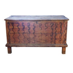 Painted Blanket Chest