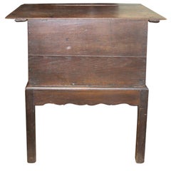 English Oak Box on Stand