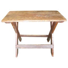 Sawbuck Table