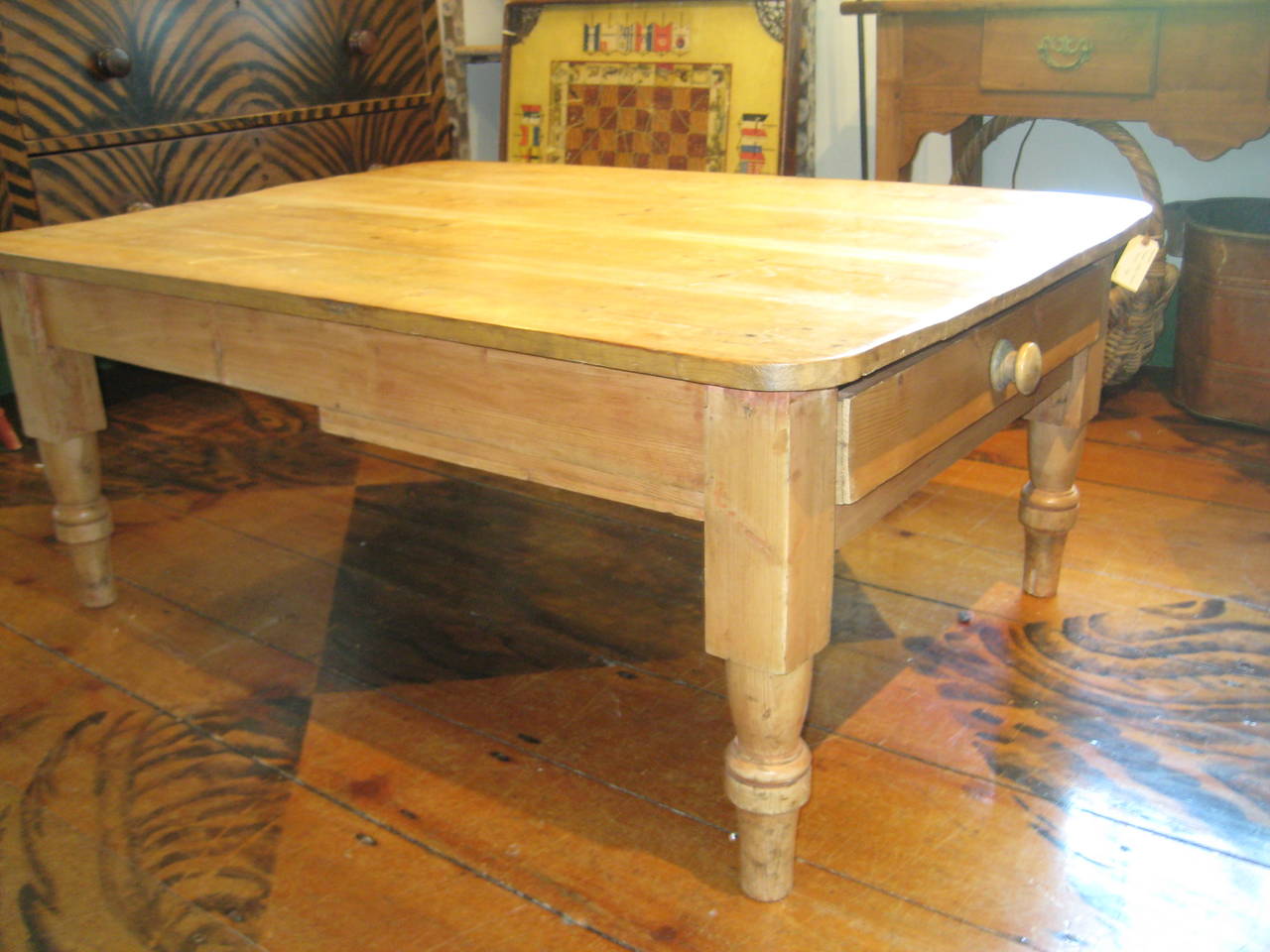 pine coffee tables for sale