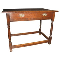 Oak Side Table