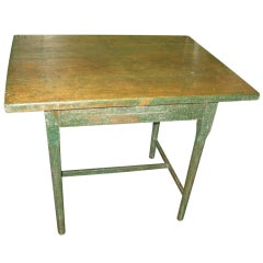 Antique Painted Pine Table