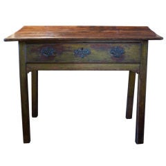 Antique Painted Lowboy