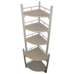 Antique Corner Etagère
