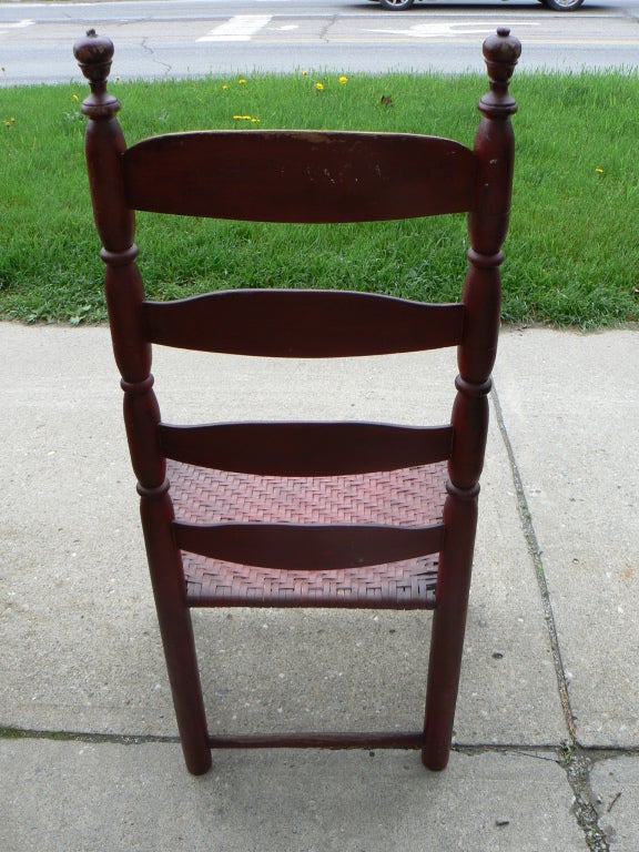 antique ladderback chairs
