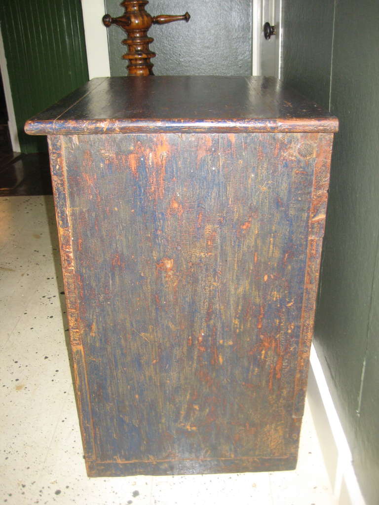 Pine Painted Commode