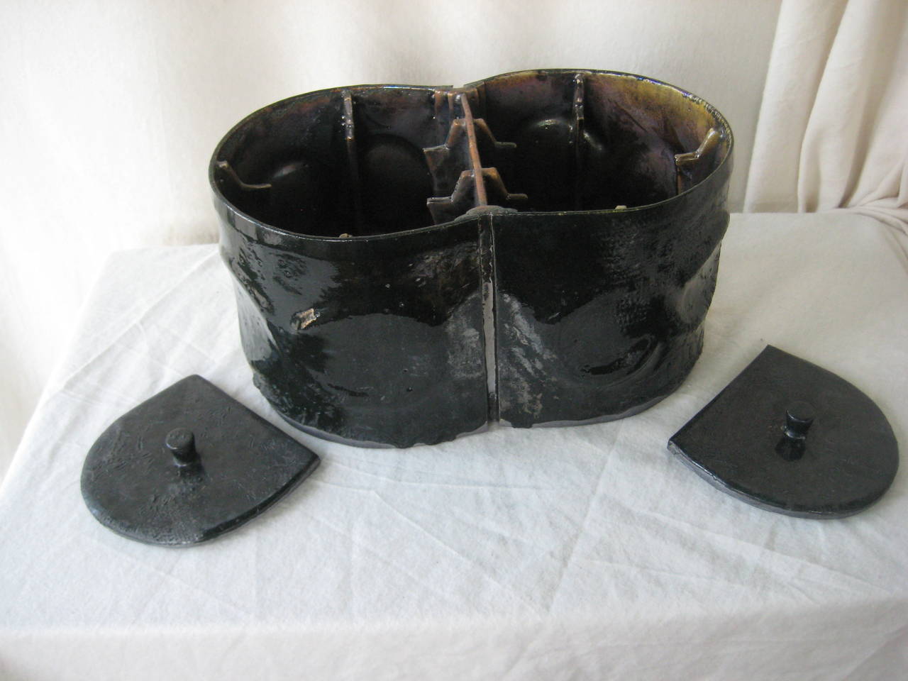 Low-fire ceramic of a 