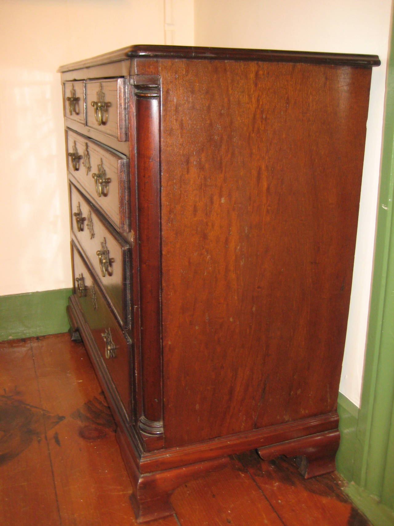 cassettiera mogano