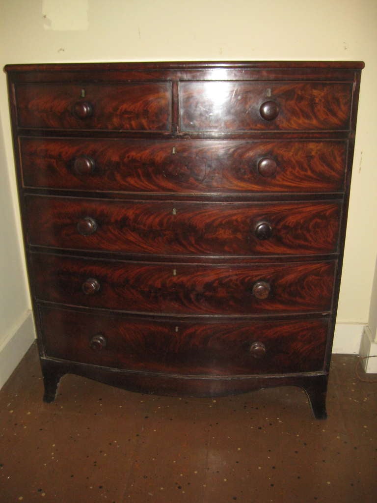 British Mahogany Chest of Drawers