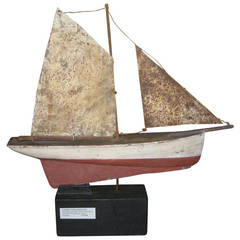 Antique Sailboat Weathervane