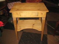Antique Pine Side Table
