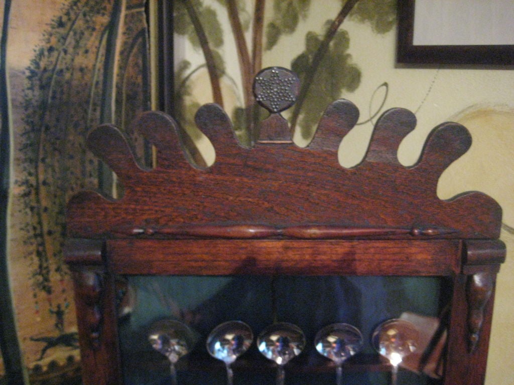 unique and beautifully carved spoon rack