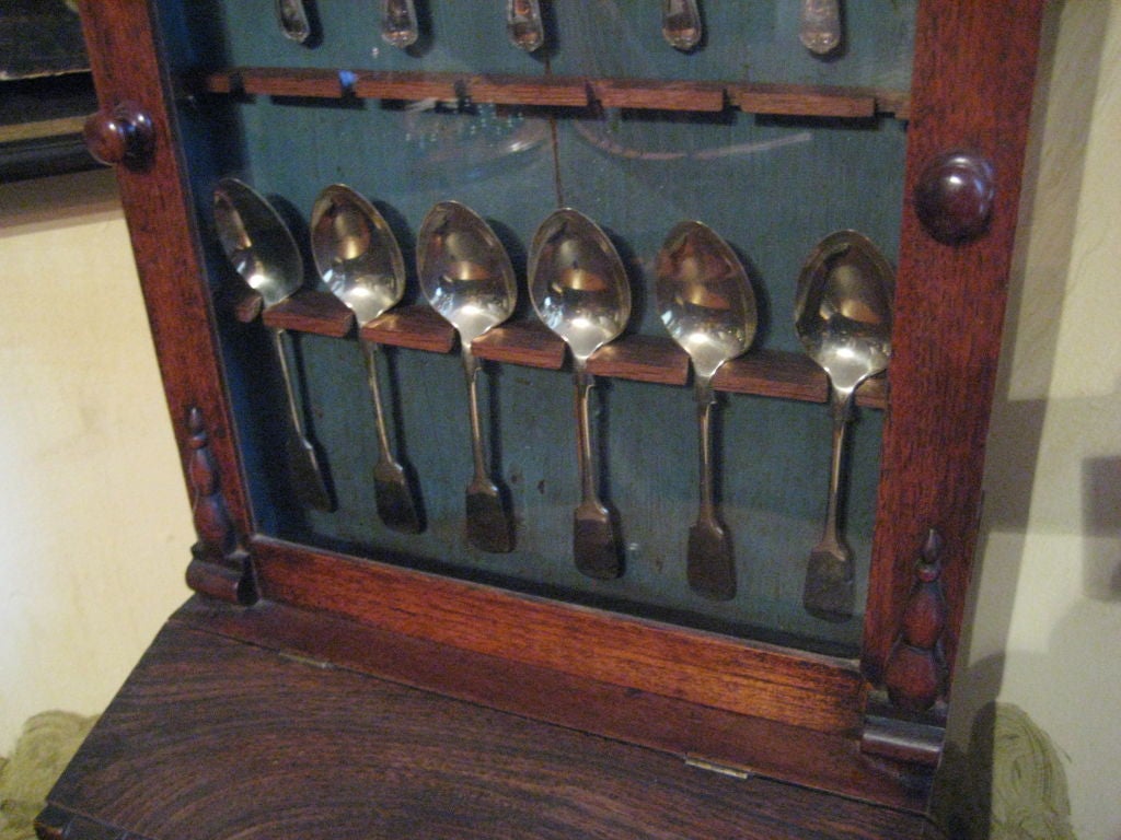 antique spoon rack