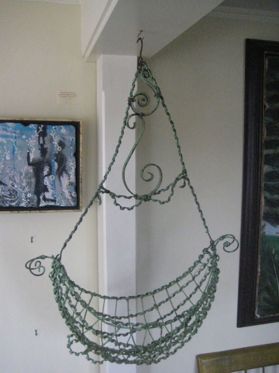 French Garden Wire Planter