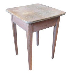 Painted PIne Taper Leg Stand 9