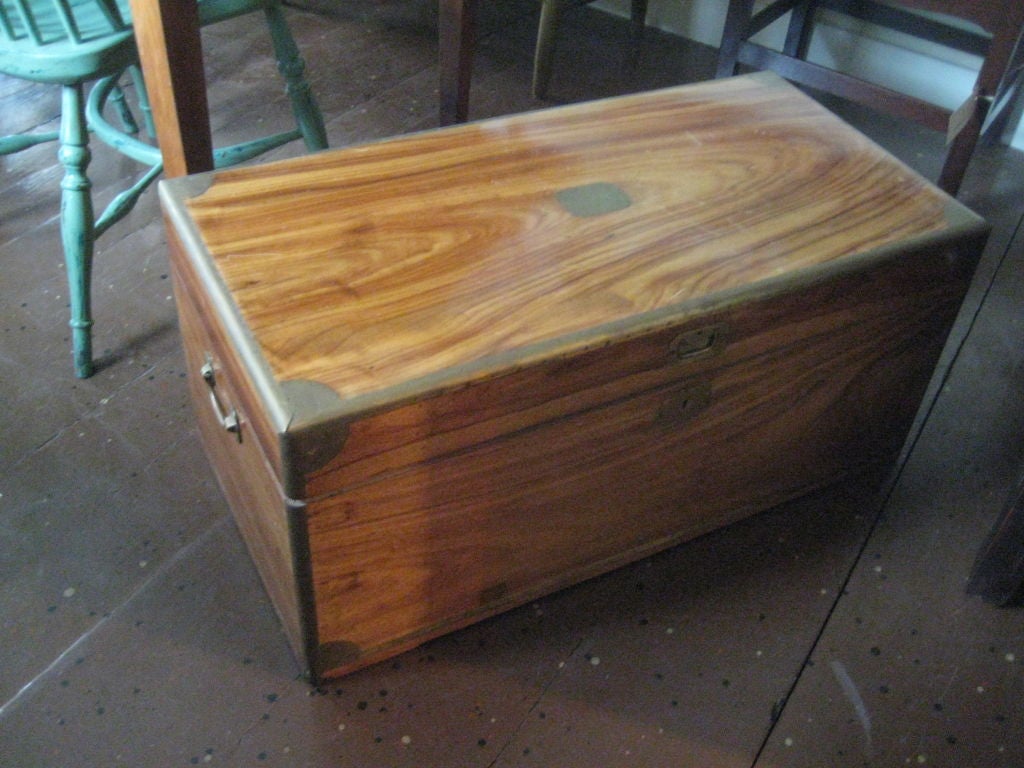 brassbound camphorwood trunk