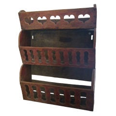English Hanging Painted Vegetable Shelf 9