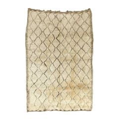 Beni Ouarain pile carpet, northeastern Middle Atlas