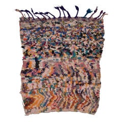 Moroccan Rug (Boucherouite)